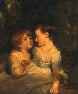 Los niños Vandergucht, 1785 de Joshua Reynolds